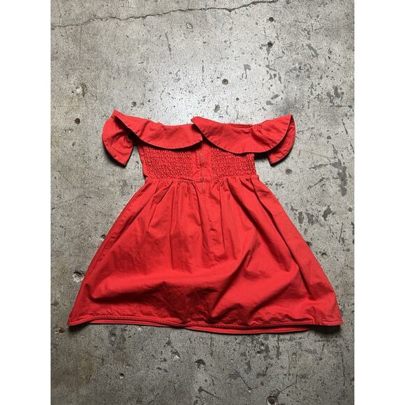 NEW APIECE APART Novella Maria OFF SHOULDER DRESS Size 6 $385 POPPY NORDSTROM - Picture 3 of 8